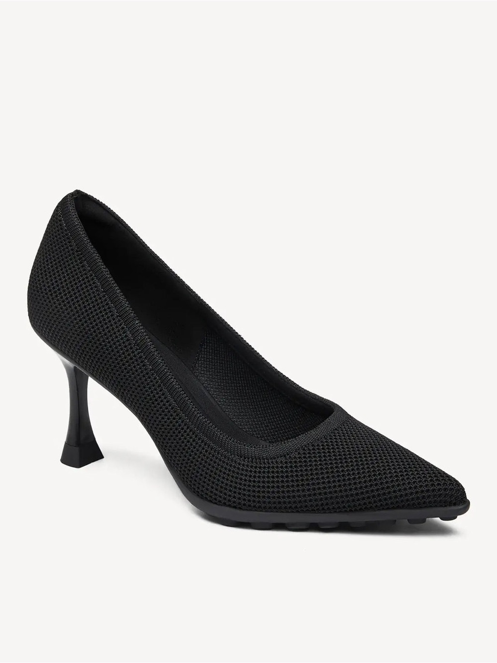 Cosy island SoftBounce Pointed Toe Stiletto Heeled Pumps black 7